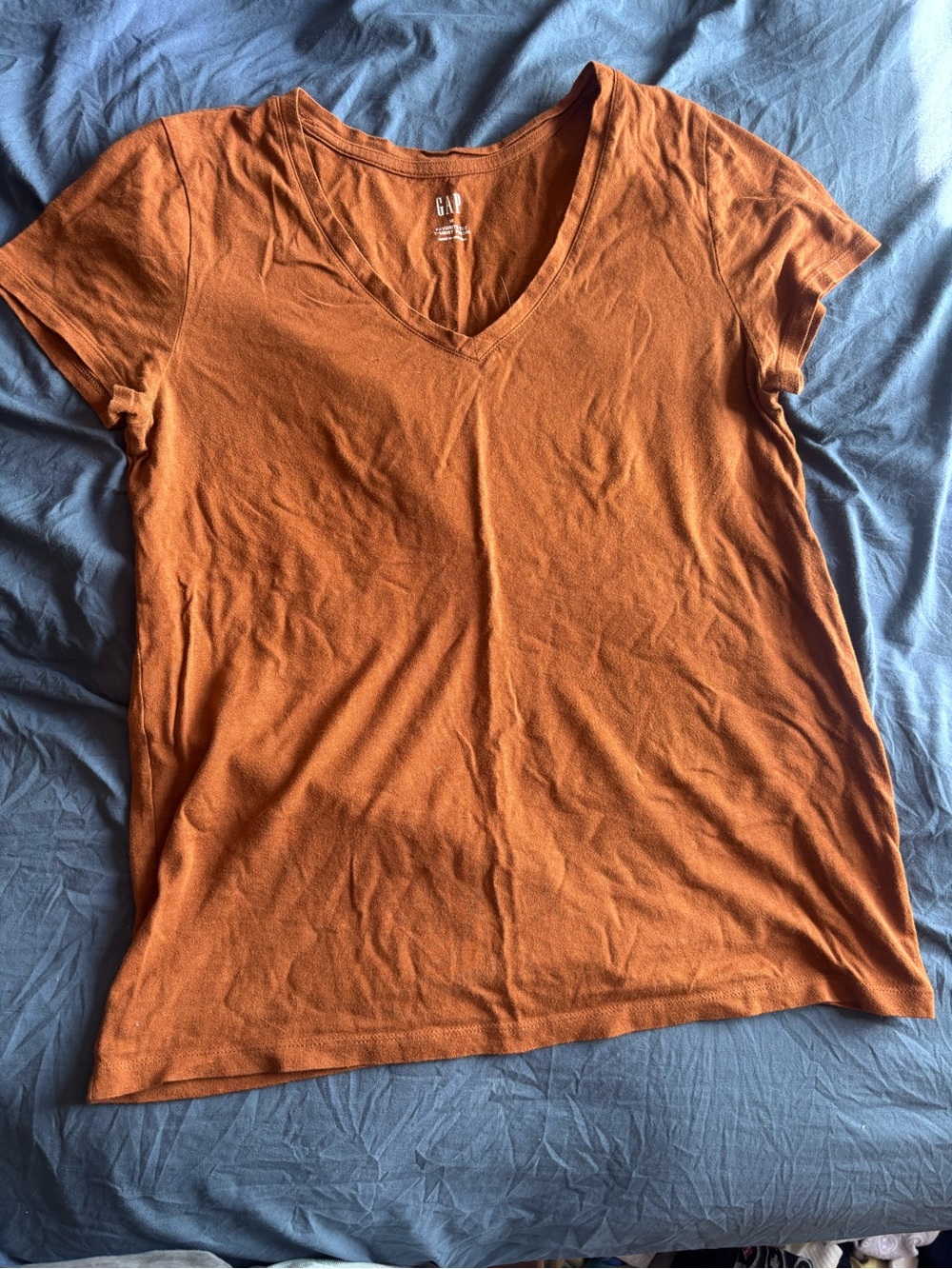 GAP Women's V-Neck Short Sleeve Tee